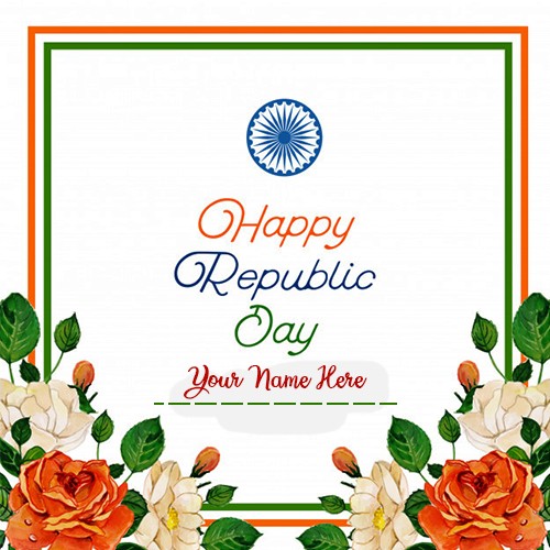 Happy Republic Day 2020 Card Pictures With Name Happy Republic Day 2020 Card Pictures With Name