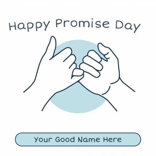 Happy Promise Day 2020 Pic With Name Happy Promise Day 2020 Pic With Name