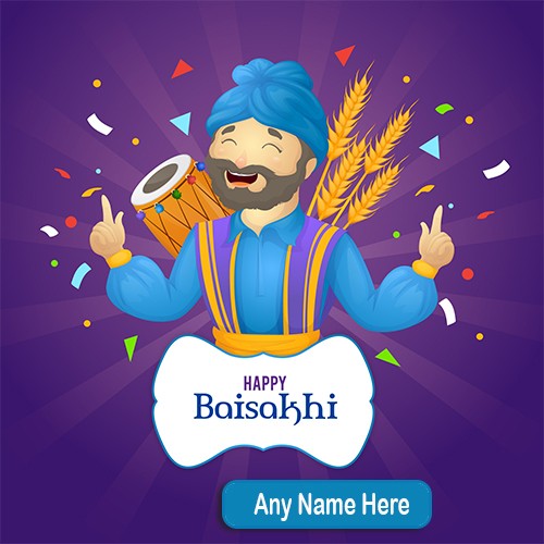 Happy Baisakhi 2020 Pics With Name Happy Baisakhi 2020 Pics With Name