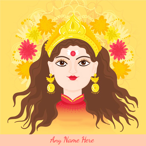 Chaitra Navratri ashtami images with name Chaitra Navratri ashtami images with name