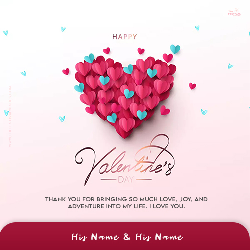 Happy Valentine Day 2025 Pic With Name Edit