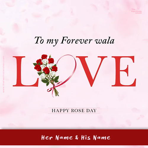 Happy Rose Day 2025 Pic Love Download With Name