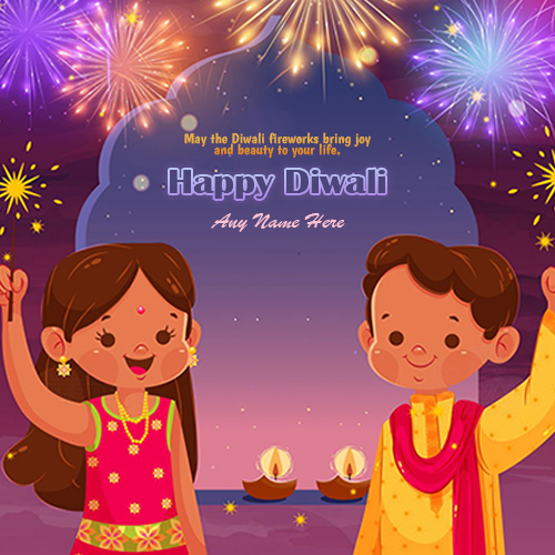 Happy Diwali Wishes Quotes With Name Editing