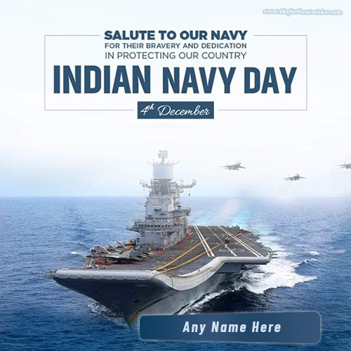 Indian Navy Independence Day 2025 Image With Name