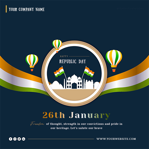 26 January Republic Day 2025 Wishes With Company Name