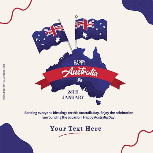Australia Day 2025 Message And HD Images With Name