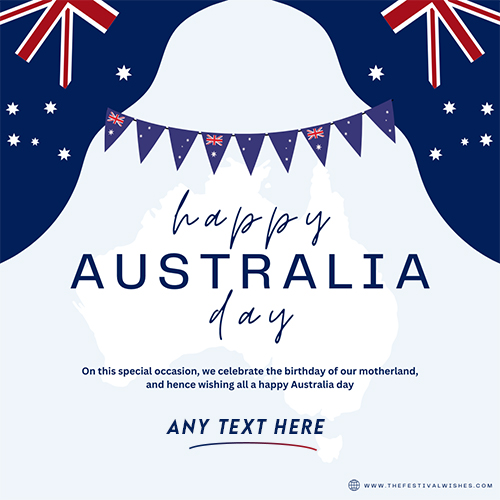 Free Australia Day 2025 Greetings Pictures With Name