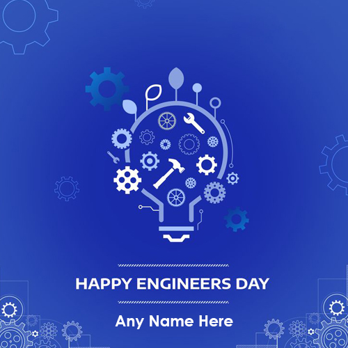Create Happy Engineers Day 2025 Images Download With Name