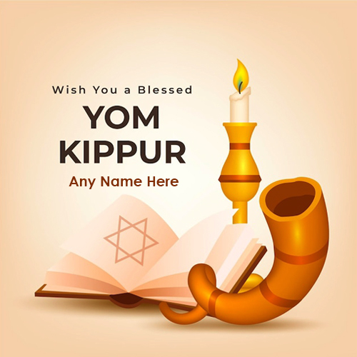 Write Name On Yom Kippur 2025 Wishes Quotes Messages Images