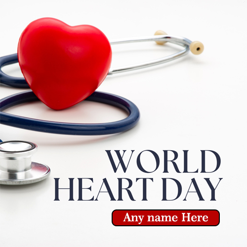 World Heart Day 2025 Photo Download With Name
