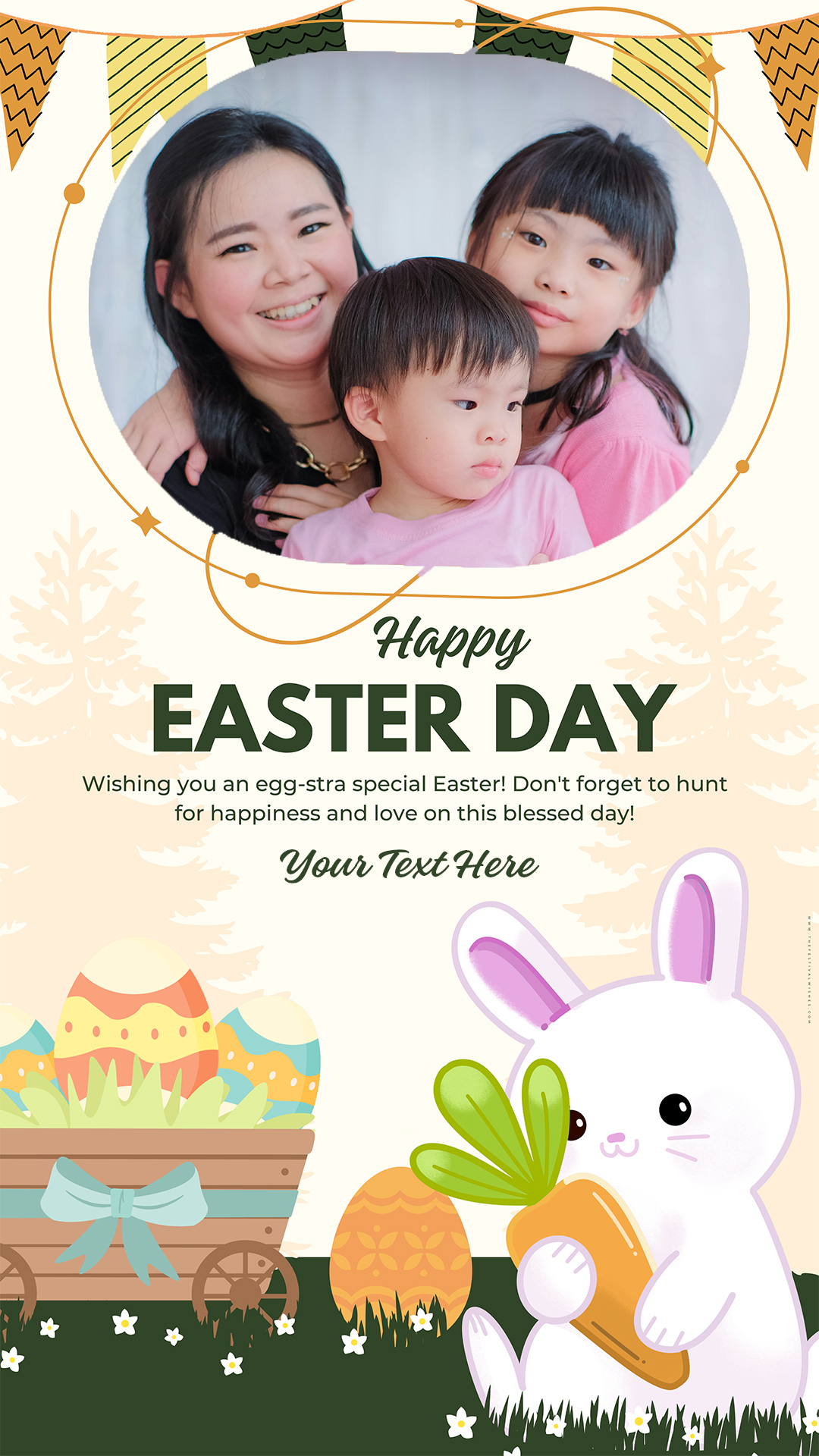 Happy Easter Status With Name And Photo