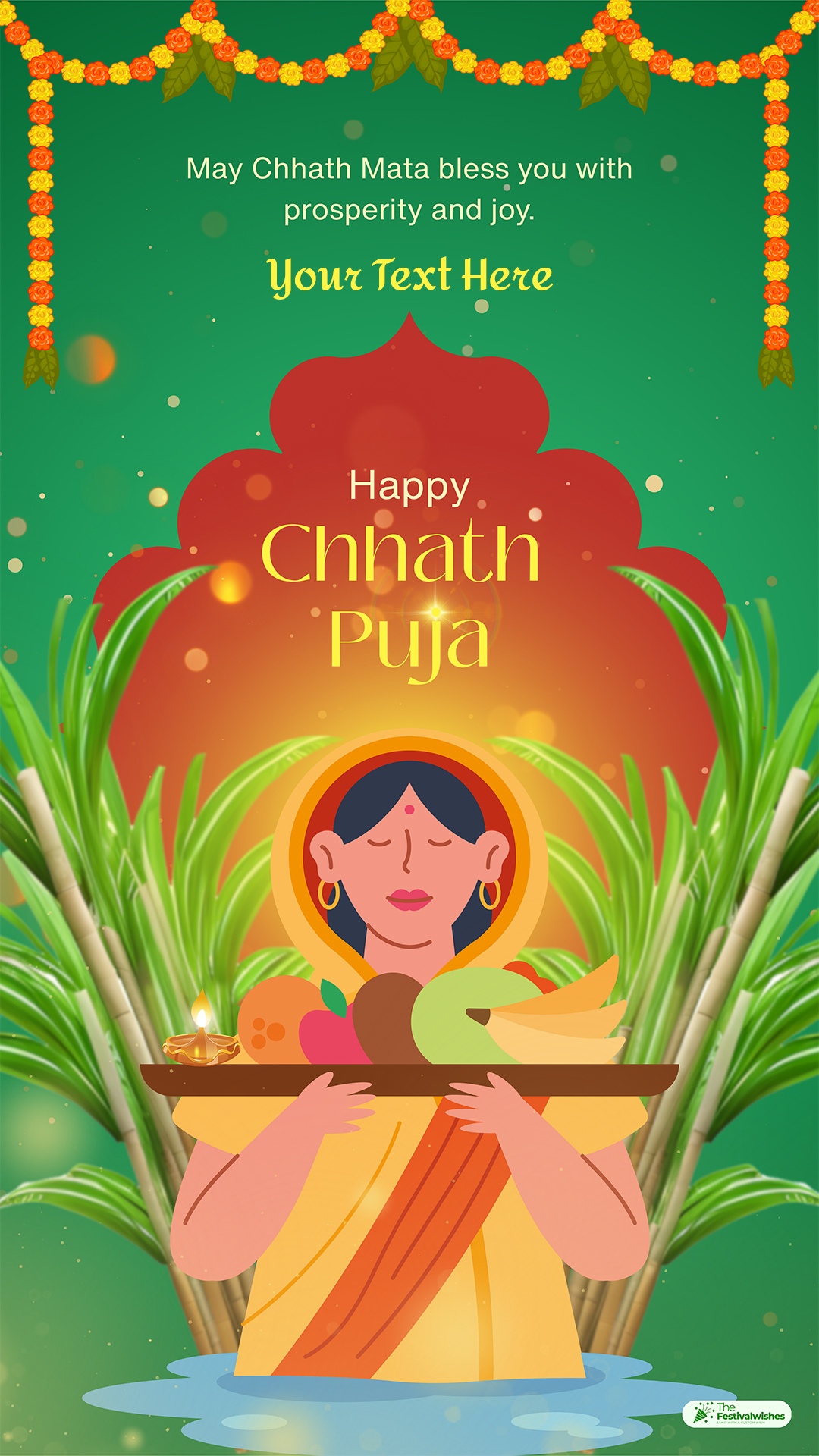 FREE Chhath Puja Insta Story Images With Name