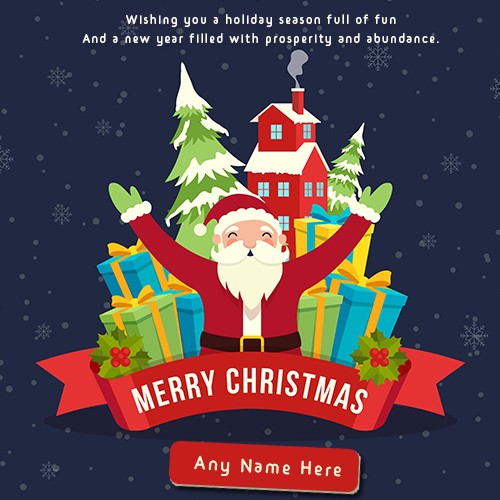 Write Name On Merry Christmas 2023 Quotes In English