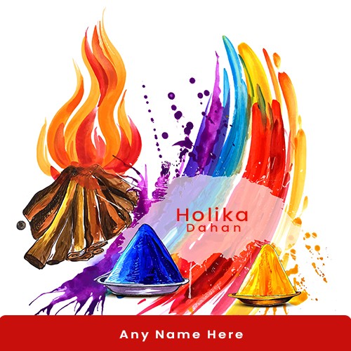 Holika Dahan 2024 images in English with name