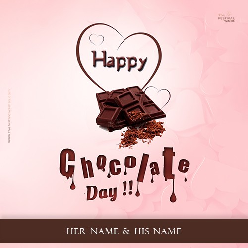 Valentine's Chocolate Day 2023 Images With Name