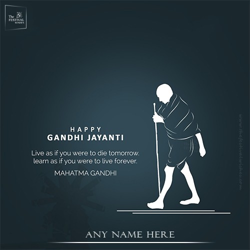 Mahatma Gandhi Jayanti 2023 Quotes Images With Name