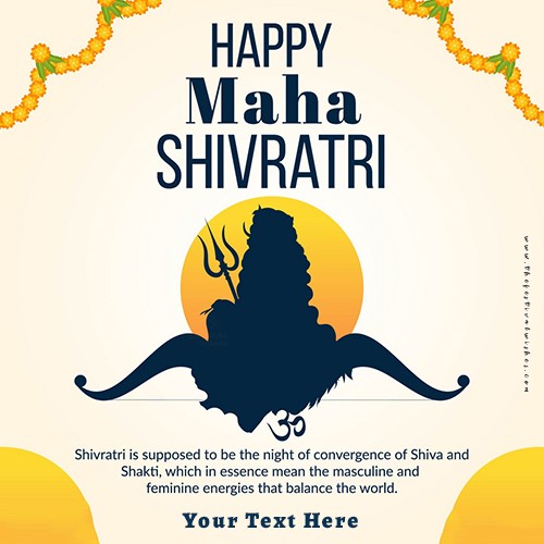 Happy Maha Shivratri 2023 Wishes With English Message With Name Images