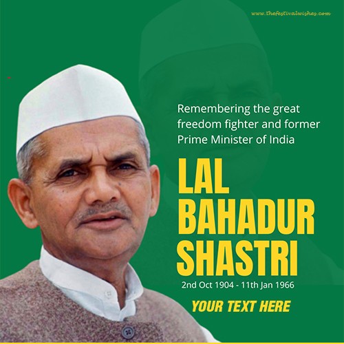 Lal Bahadur Shastri Birthday Wishes Images Download With Name For Whatsapp
