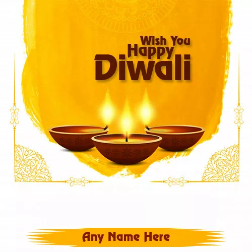 Wish You Happy Diwali 2025 With Name