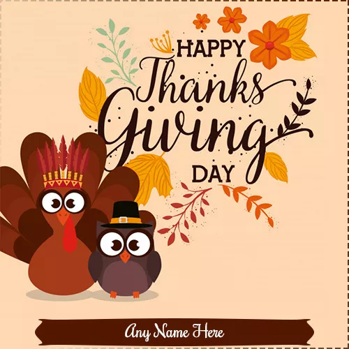 November 2023 Thanksgiving Day Images With Name