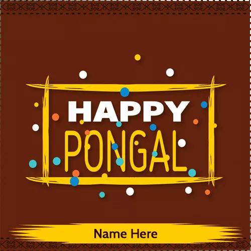 Happy Pongal 2024 Photos Download With Name