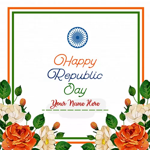 Happy Republic Day 2024 Card Pictures With Name