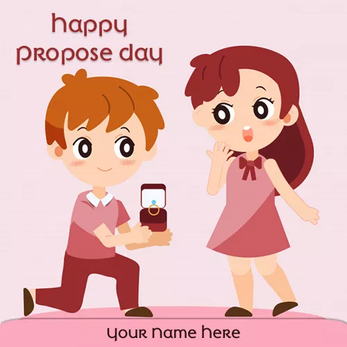 Happy Propose Day 2022 Image With Name