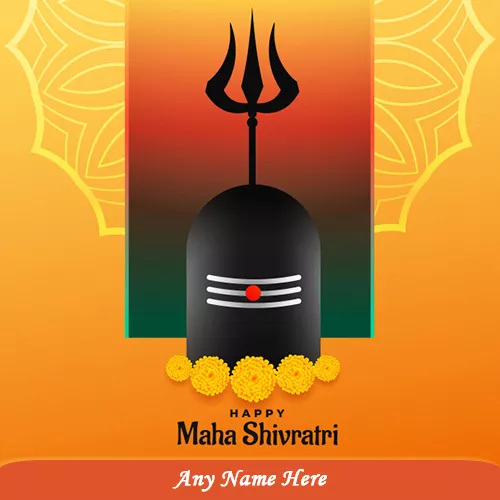Happy Maha Shivratri 2024 Picture With Name In Advance