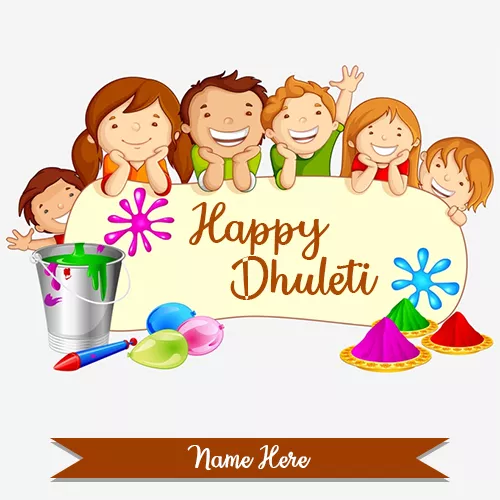 Happy Dhuleti Pictures 2024 With Name