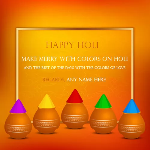 Happy Holi 2024 Images Quotes In English With Name