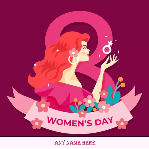 Happy Womens Day 2022 Images For Wife Name