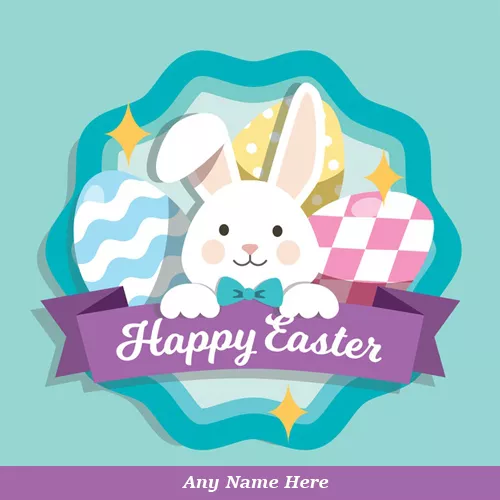 Happy Easter Picture For Whatsapp DP With Name
