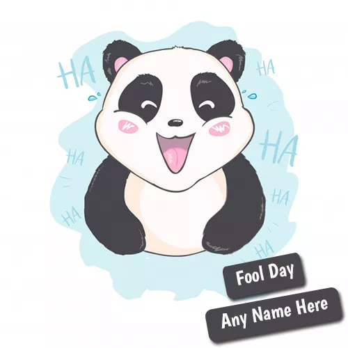 April Fool's Day 2024 wishes with Funny Panda images