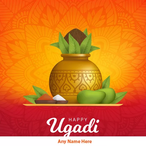 Happy Ugadi 2025 Images With Name