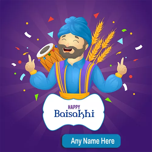 Happy Baisakhi 2024 Pics With Name