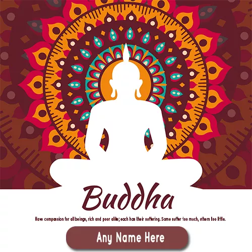 Buddha Purnima 2024 Greetings With Name