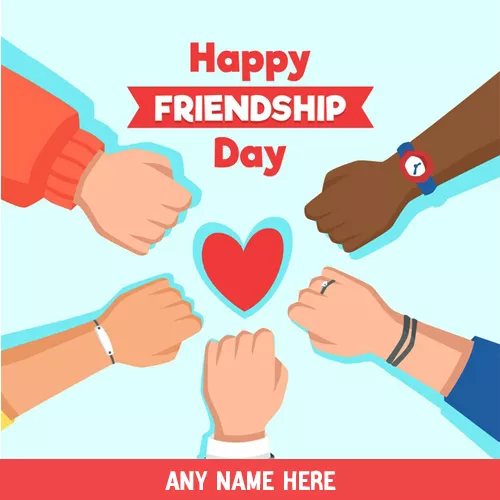 Happy International Friendship Day 2022 Images With Name