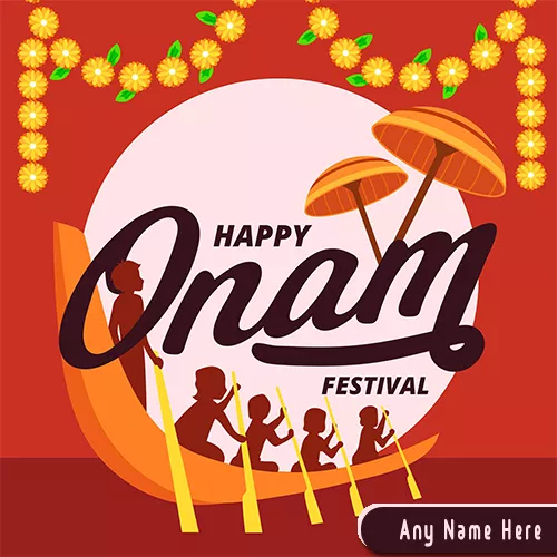 Happy Onam 2024 Festival With Name