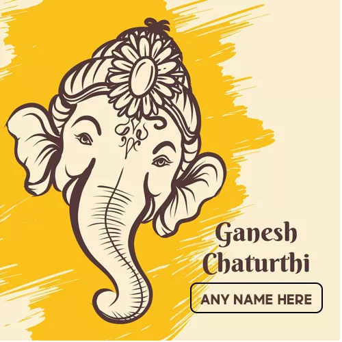 Ganesha Vinayaka Pictures With Name Edit