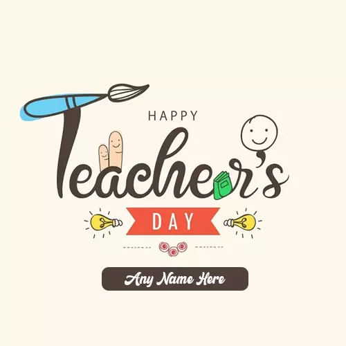 Wish You Happy Teachers Day 2023 With Name