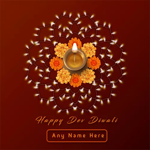 Happy Dev Diwali 2023 Pics With Name Edit