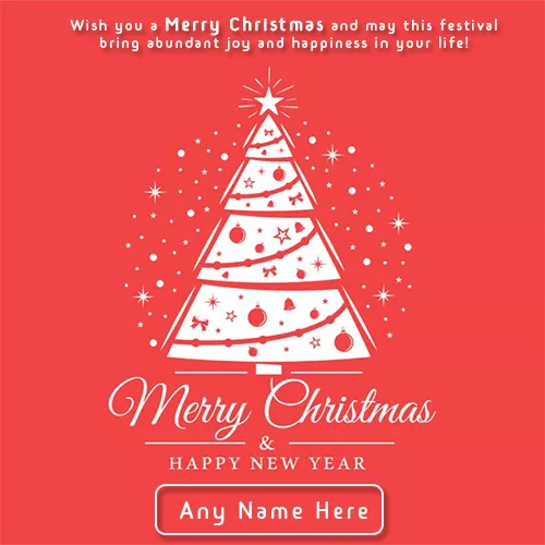 Wish You Happy Merry Christmas 2024 With Name