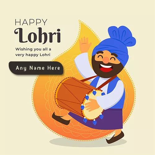 Wish Indian Festival Lohri 2022 Celebration With Name
