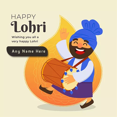 Wish Indian Festival Lohri 2024 Celebration With Name