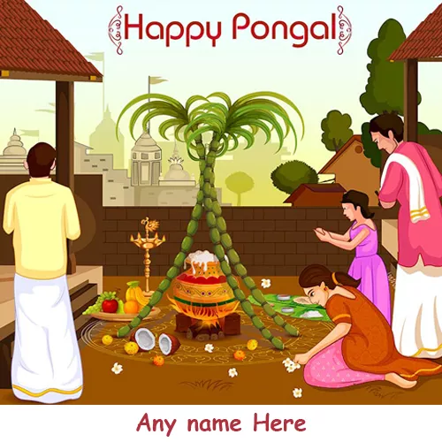 Happy Thai Pongal 2024 Wishes With Name