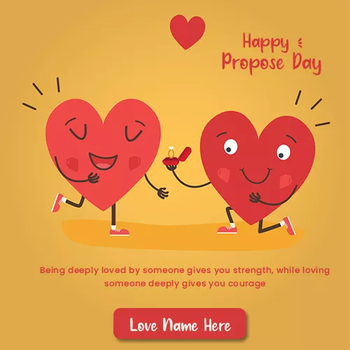 Propose Day Pic For Best Friend With Name