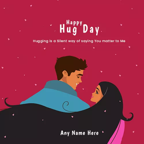 Happy Hug Day Love Images With Name