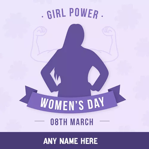 Women's Day Pic For Whatsapp DP With Name