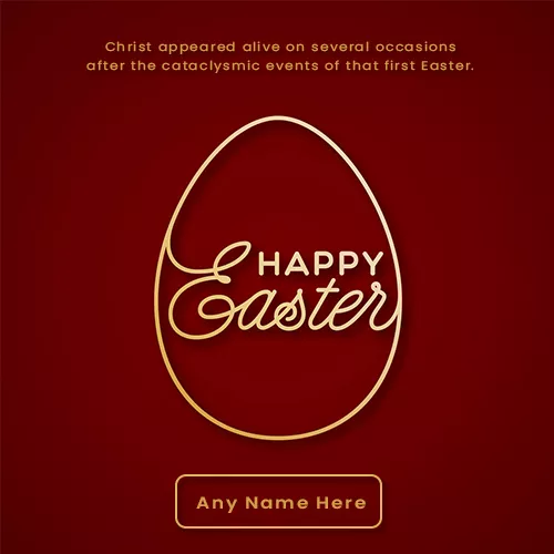 2025 Easter Day Christian Images With Name