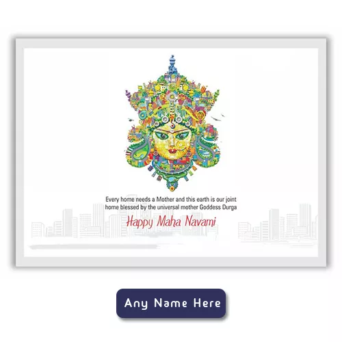 Maha Navami 2024 Wishes With Name